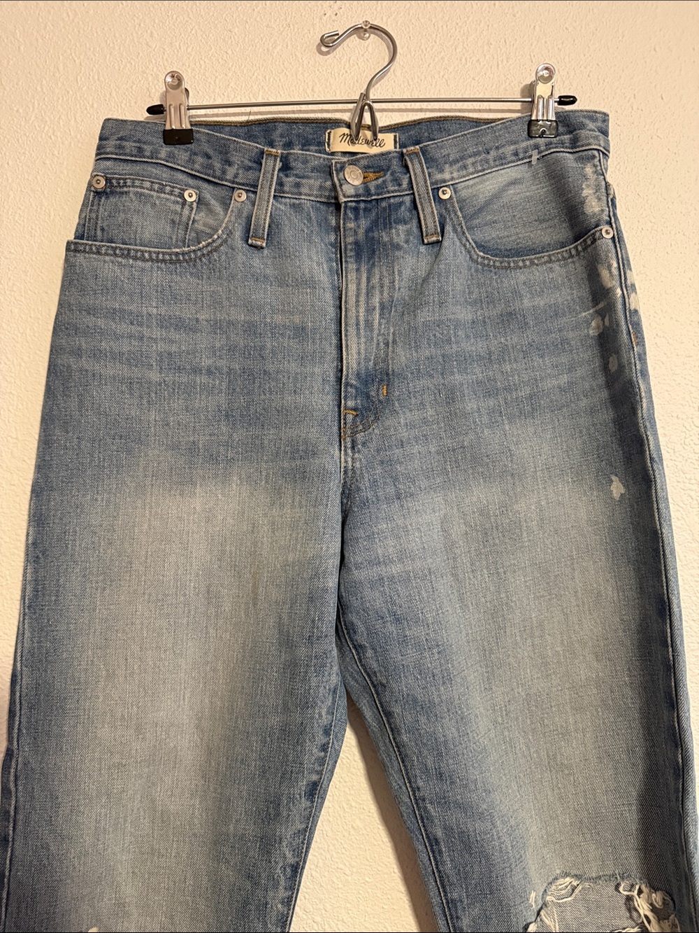 Madewell The Dadjean: Bleached Edition - Picture 5 of 9